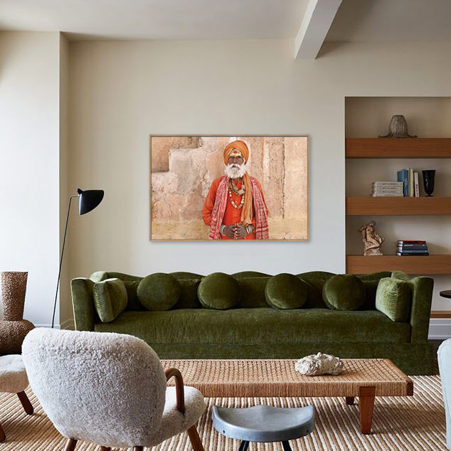 Mumbi Man Art Print