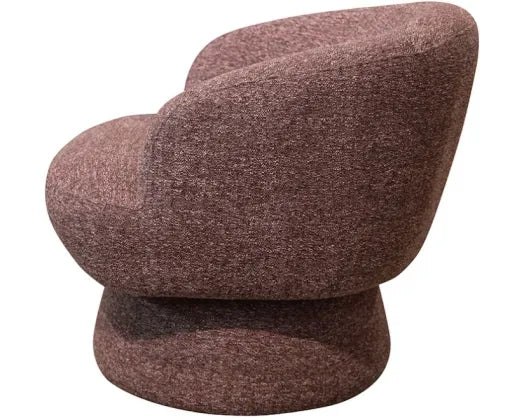 67CMH REYES SWIVEL CHAIR - CHOCOLATE FLECK