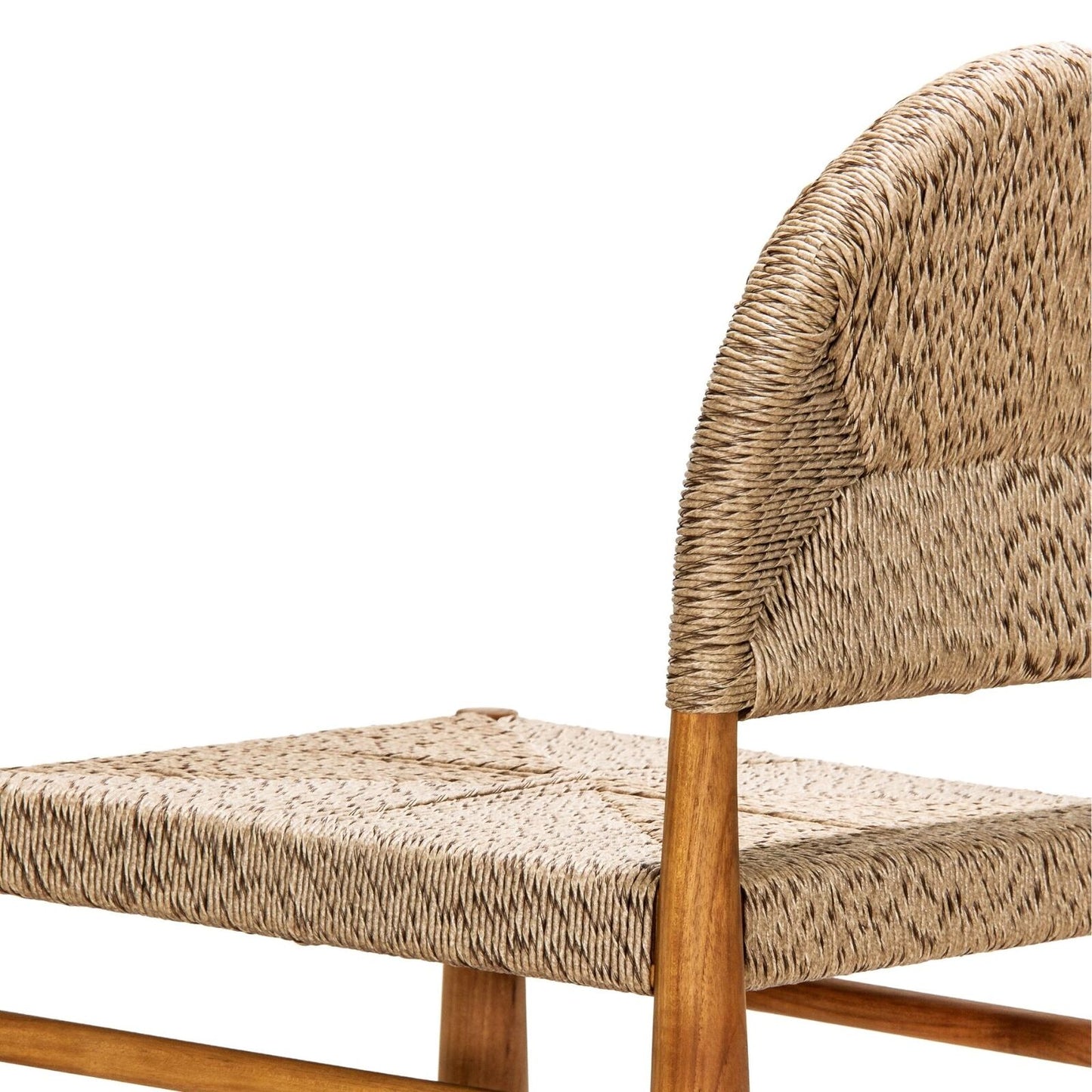 Abaca Banana Leaf Weave Dining Chair