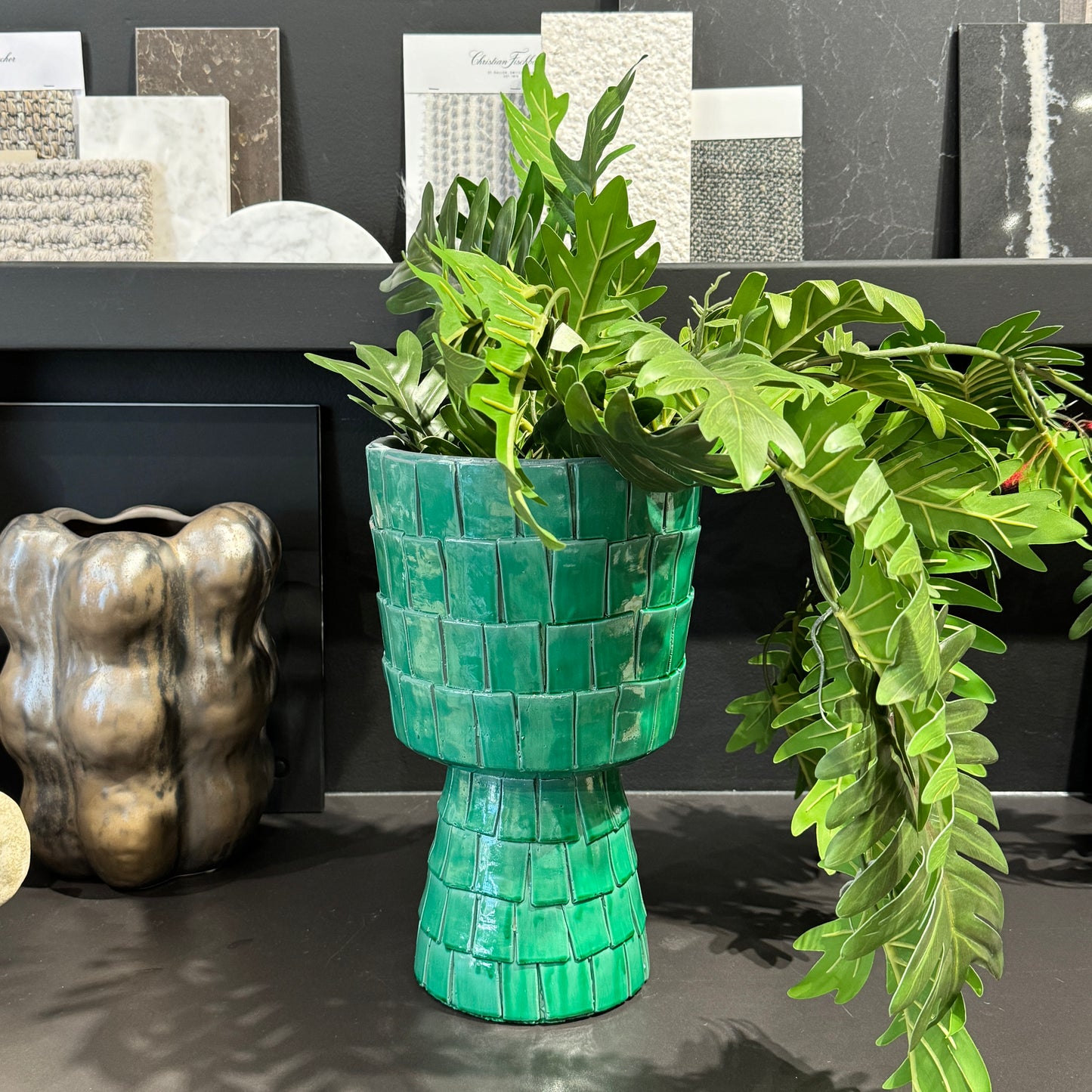 Green Vintage Pot
