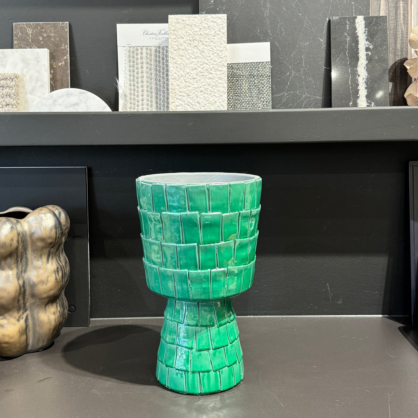 Green Vintage Pot