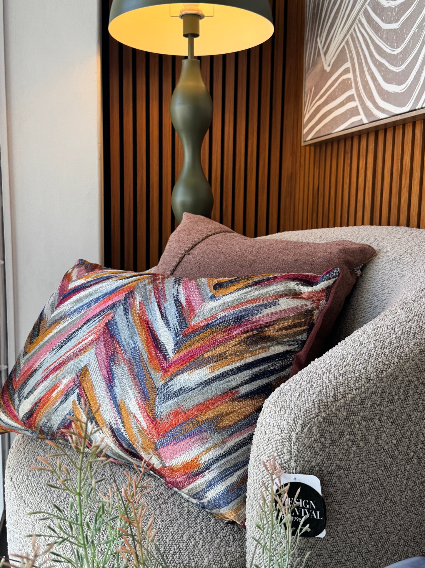 Petrouchka Cushion/Rosewood