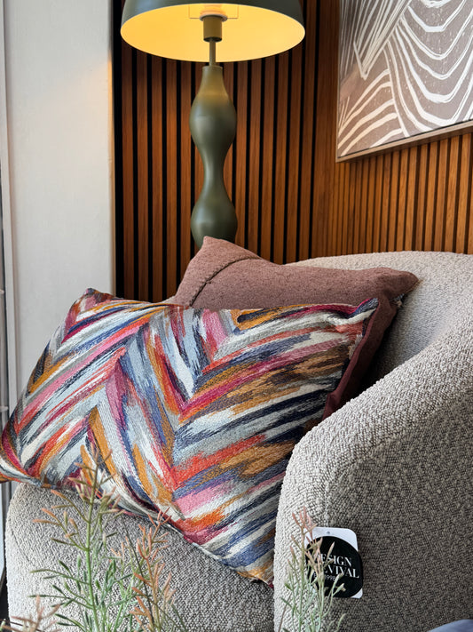 Petrouchka Cushion/Rosewood