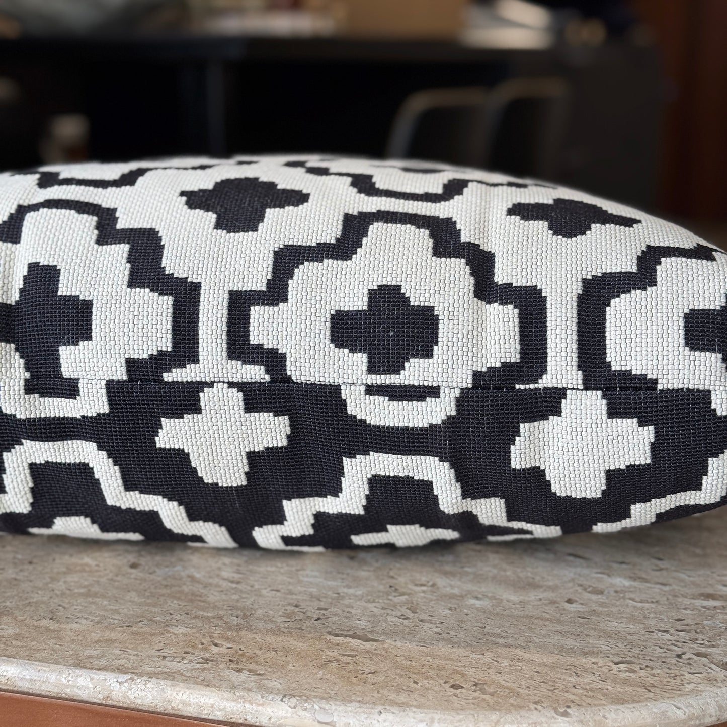 Nomadic Outdoor Reversible Cushion - Midnight/Ivory