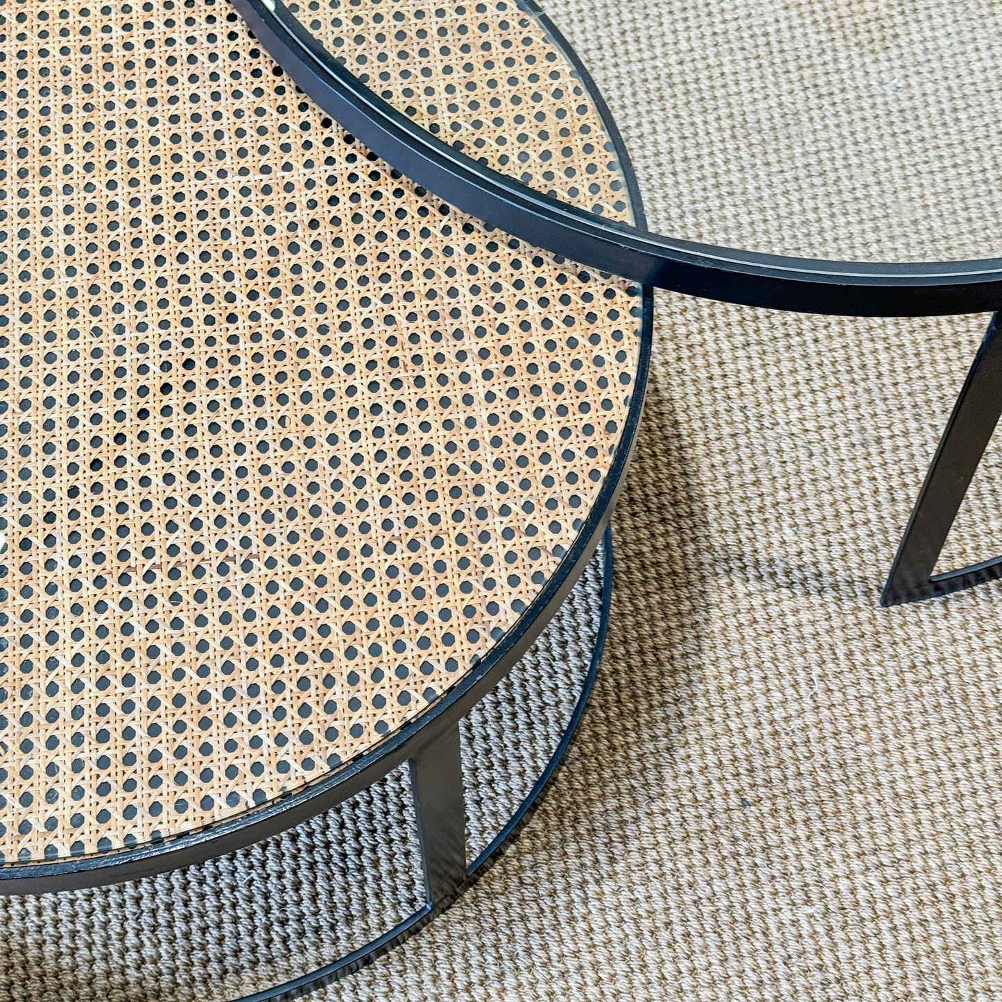 Nest Coffee Table - Black/Natural