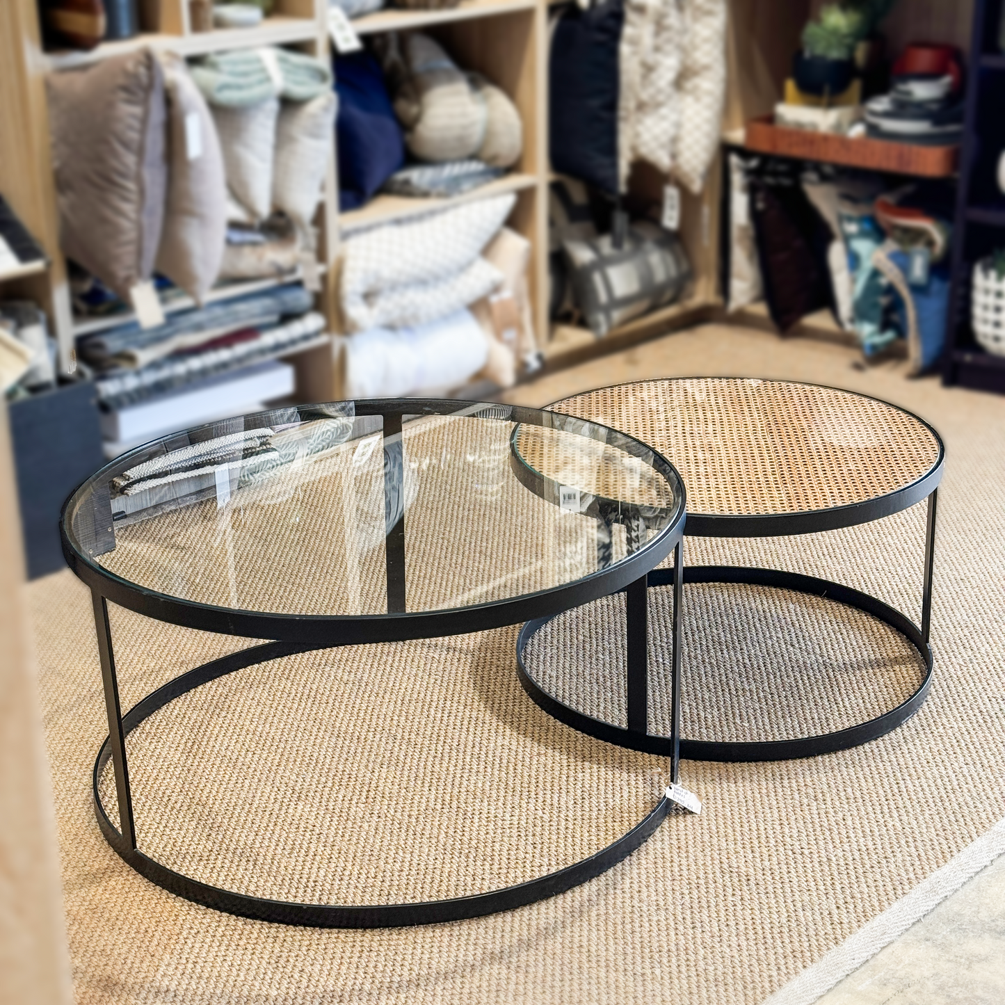 Nest Coffee Table - Black/Natural