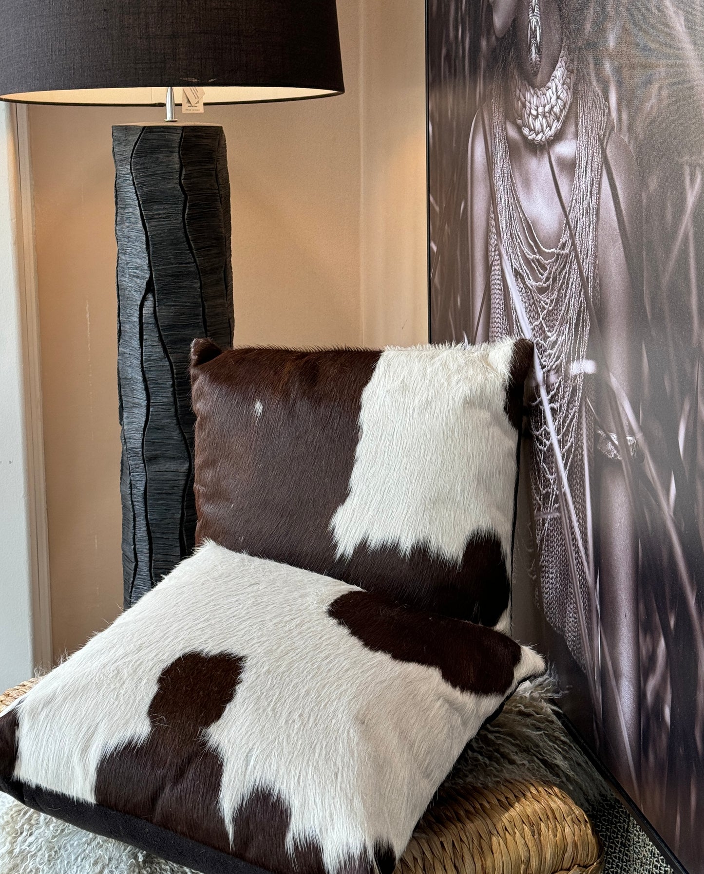 Jersey Hide Cushion