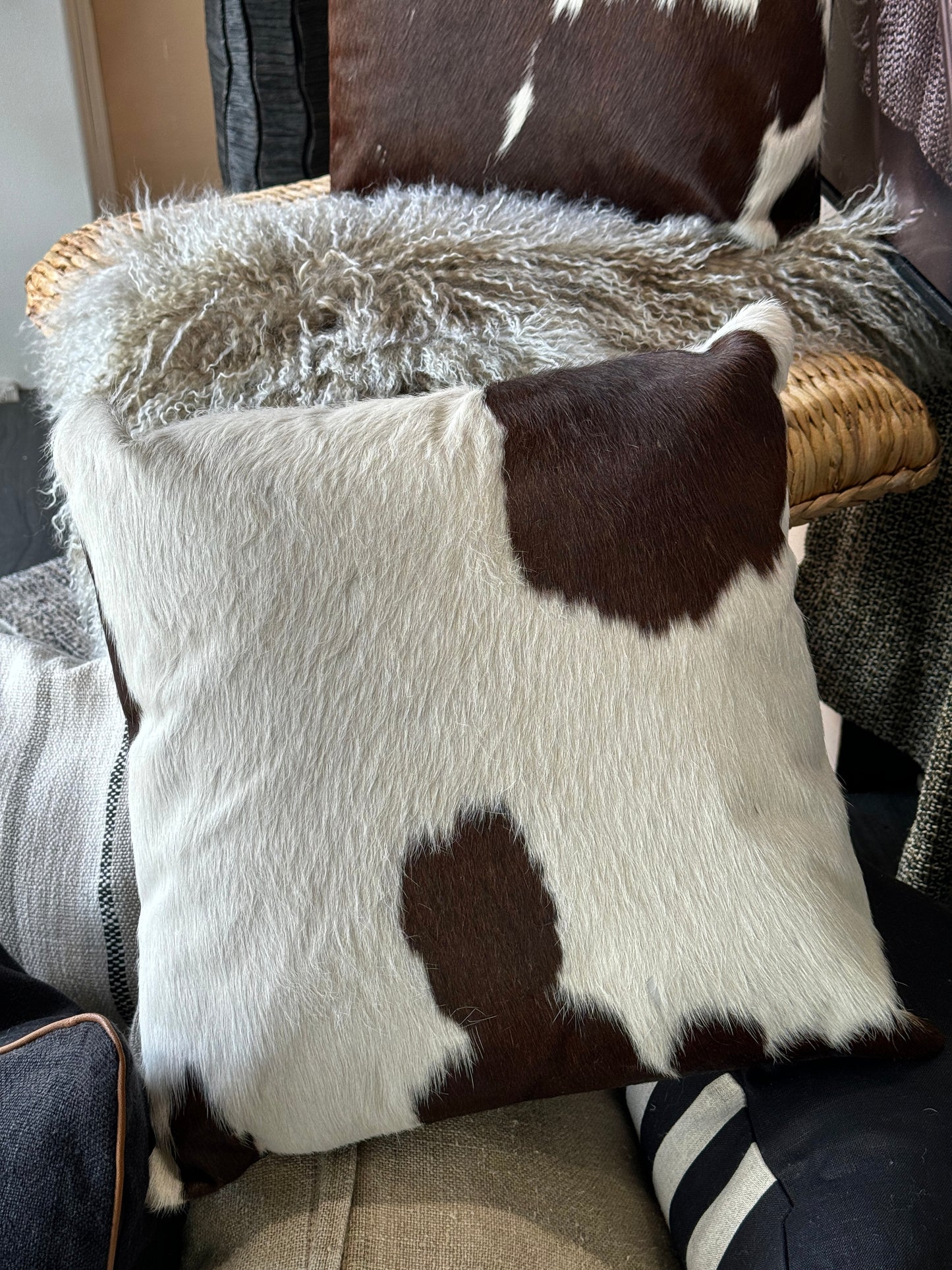 Jersey Hide Cushion