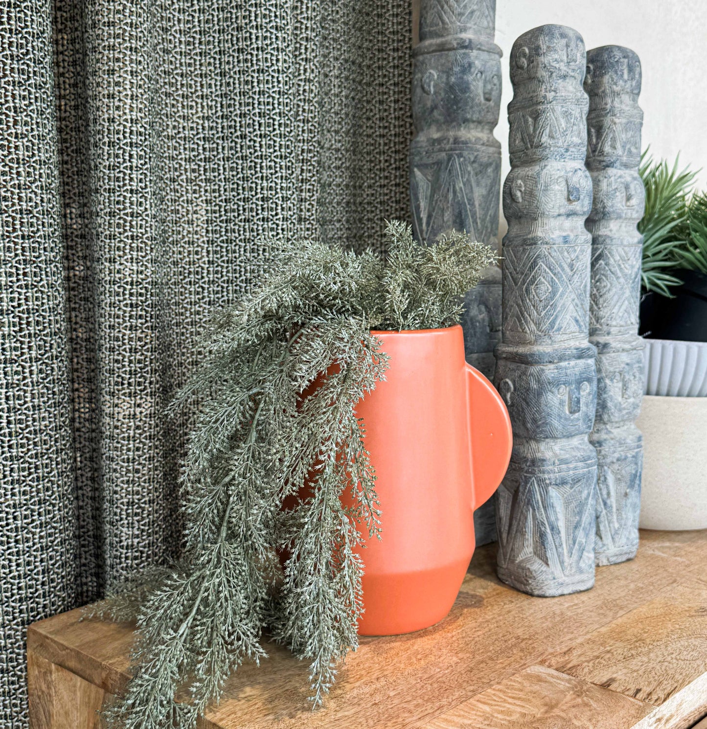 Terracotta Winged Vase