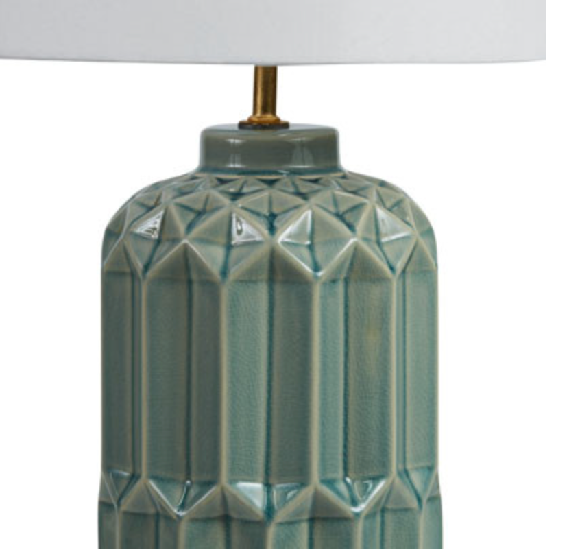 Green Geometrical Lamp