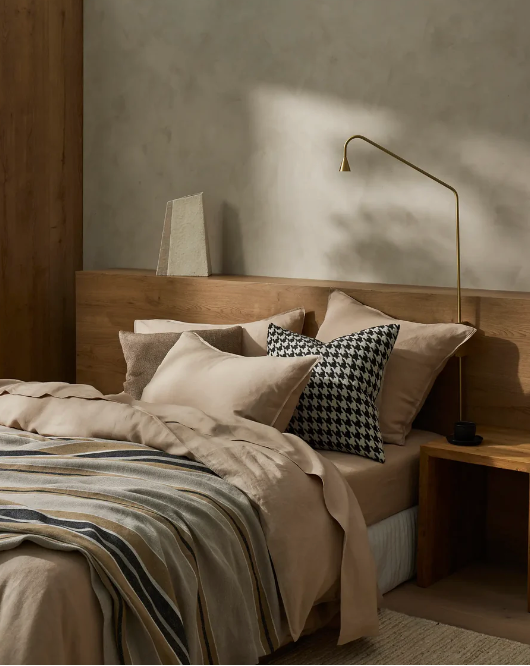 Boucle Houndstooth Cushion