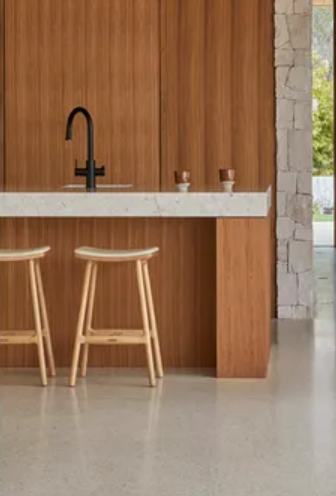 Upholstered Leather Oak Backless Barstool