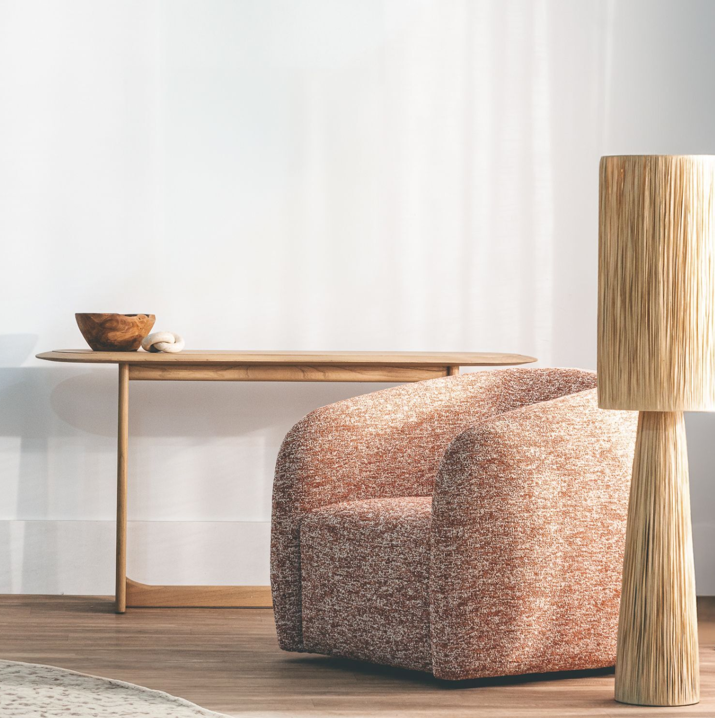 Fleur Swivel Lounge Chair