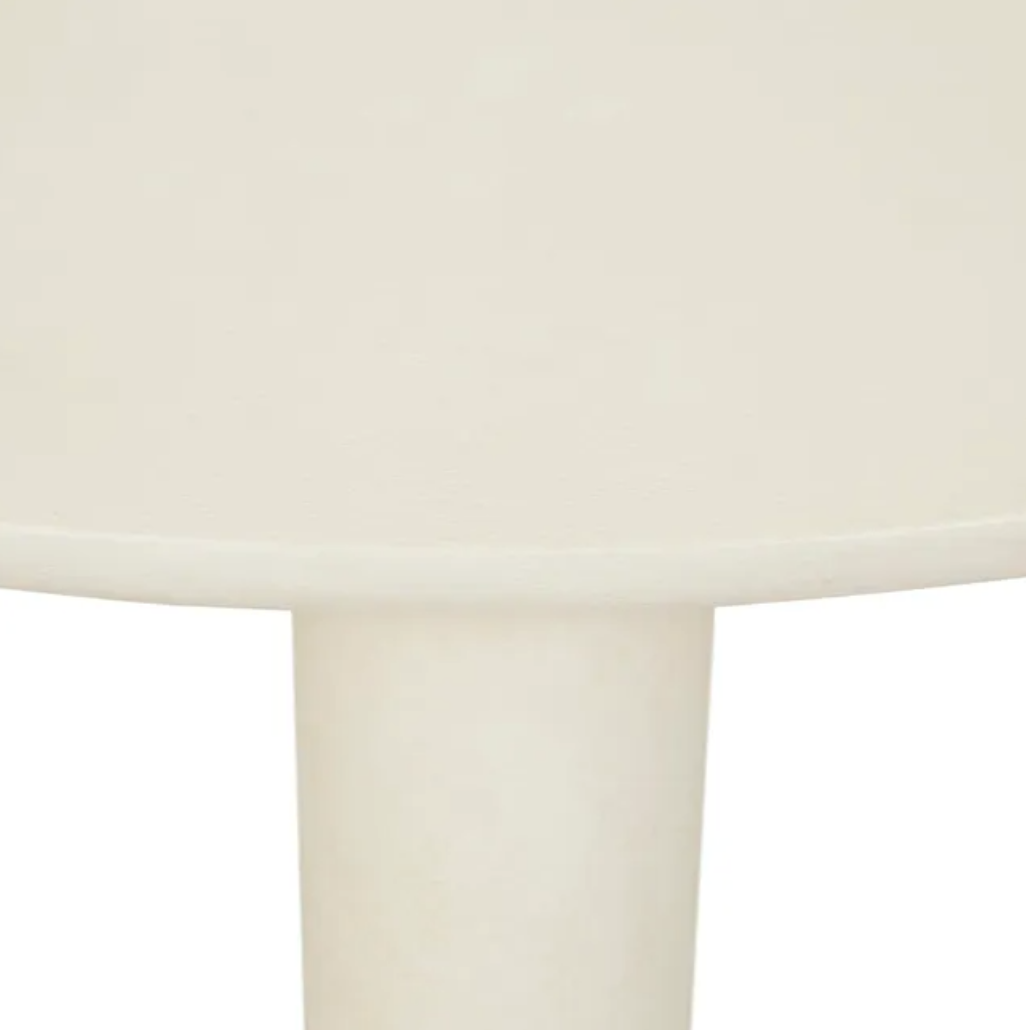 Round Pillar Legs Coffee Table