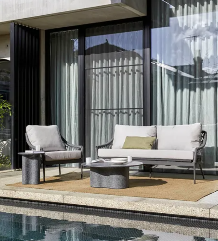 Outdoor Wave Coffee Table