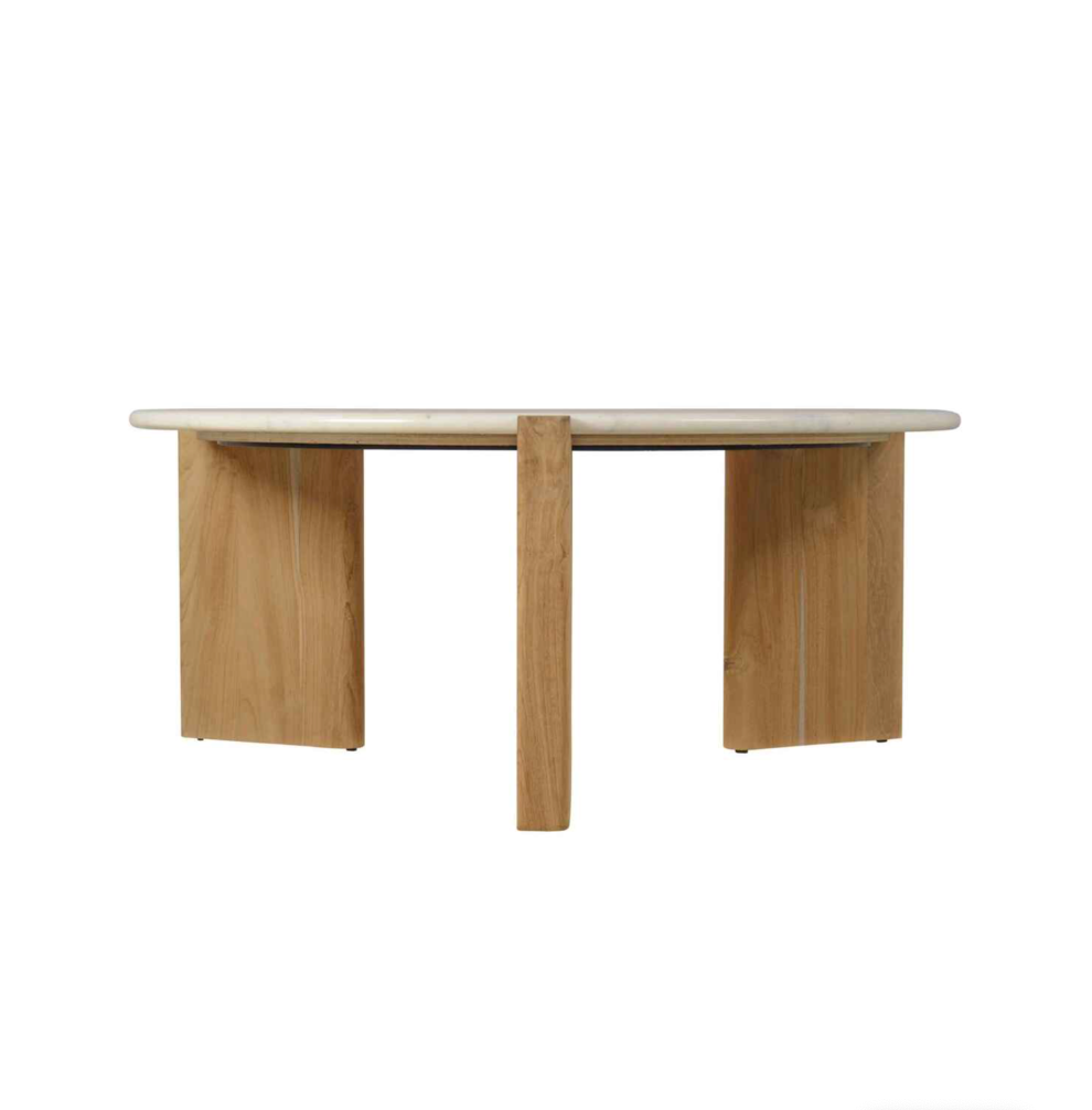 Orca Tri-Base Round Coffee Table