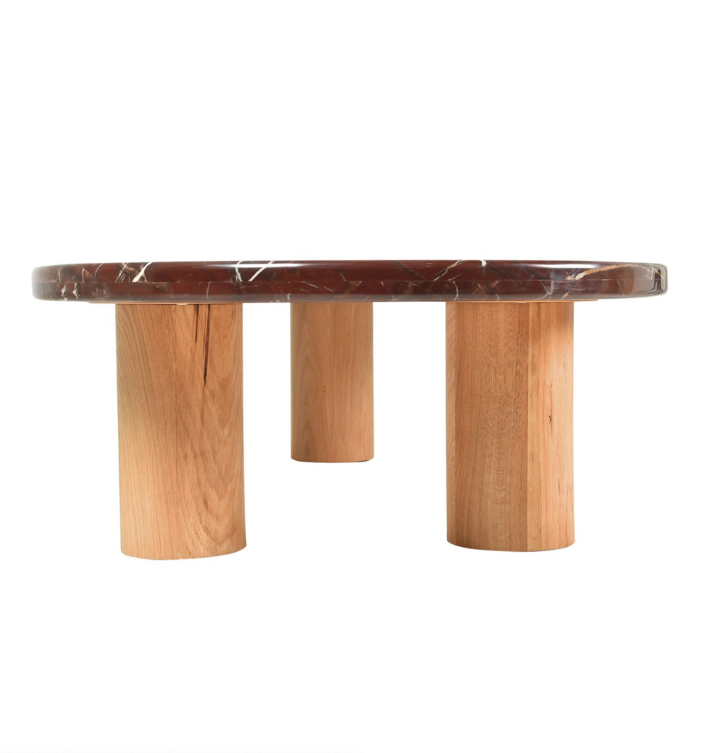 Adina Avocado Coffee Table - marble