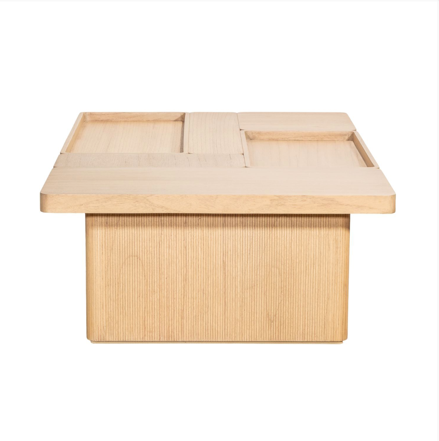 Moana Geometrical Oak Coffee Table