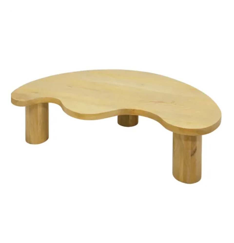 129X79CM TORRO COFFEE TABLE - NATURAL