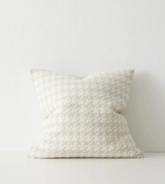 Boucle Houndstooth Cushion