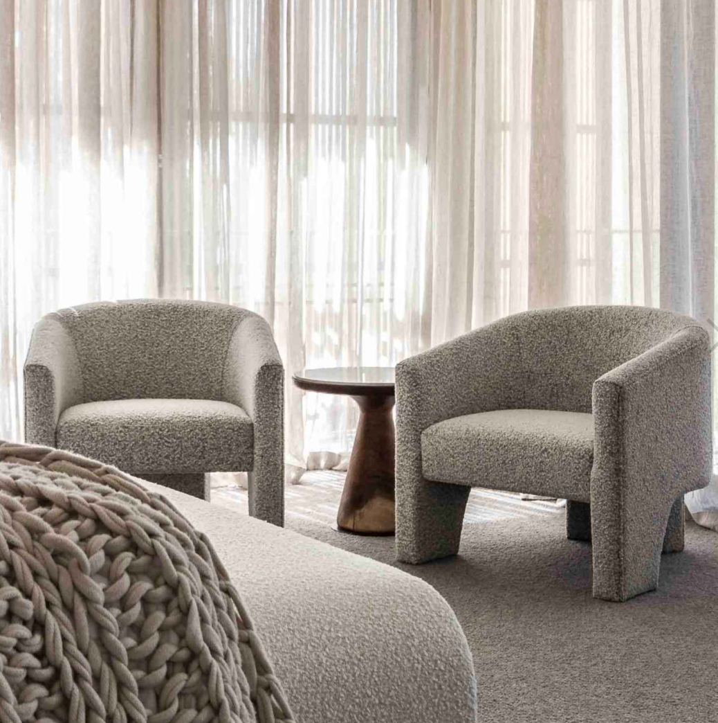 Tatum Three-Legged Lounge Chair