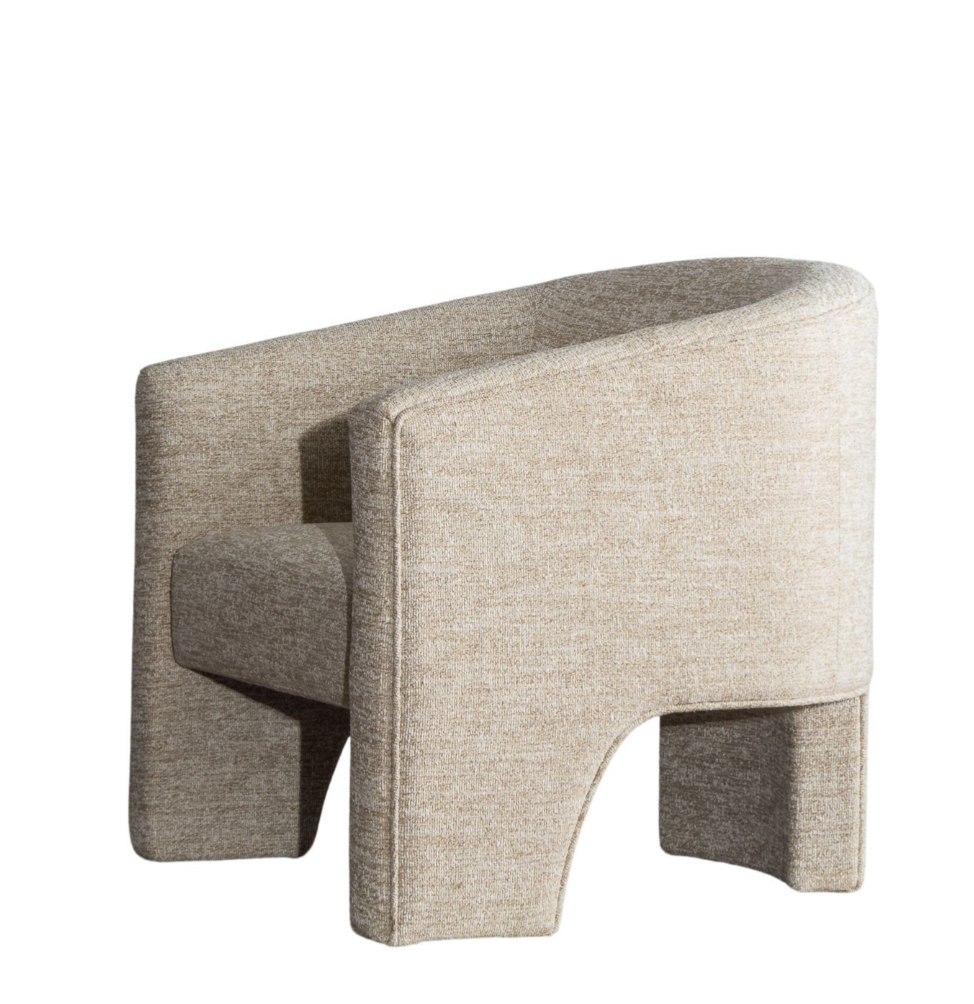 Tatum Three-Legged Lounge Chair