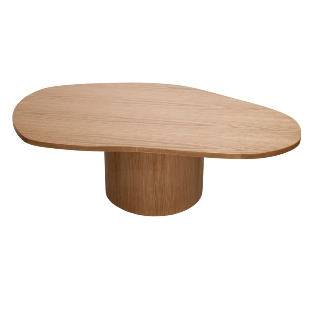 Taman Oak Marble Trio Nest Coffee Table