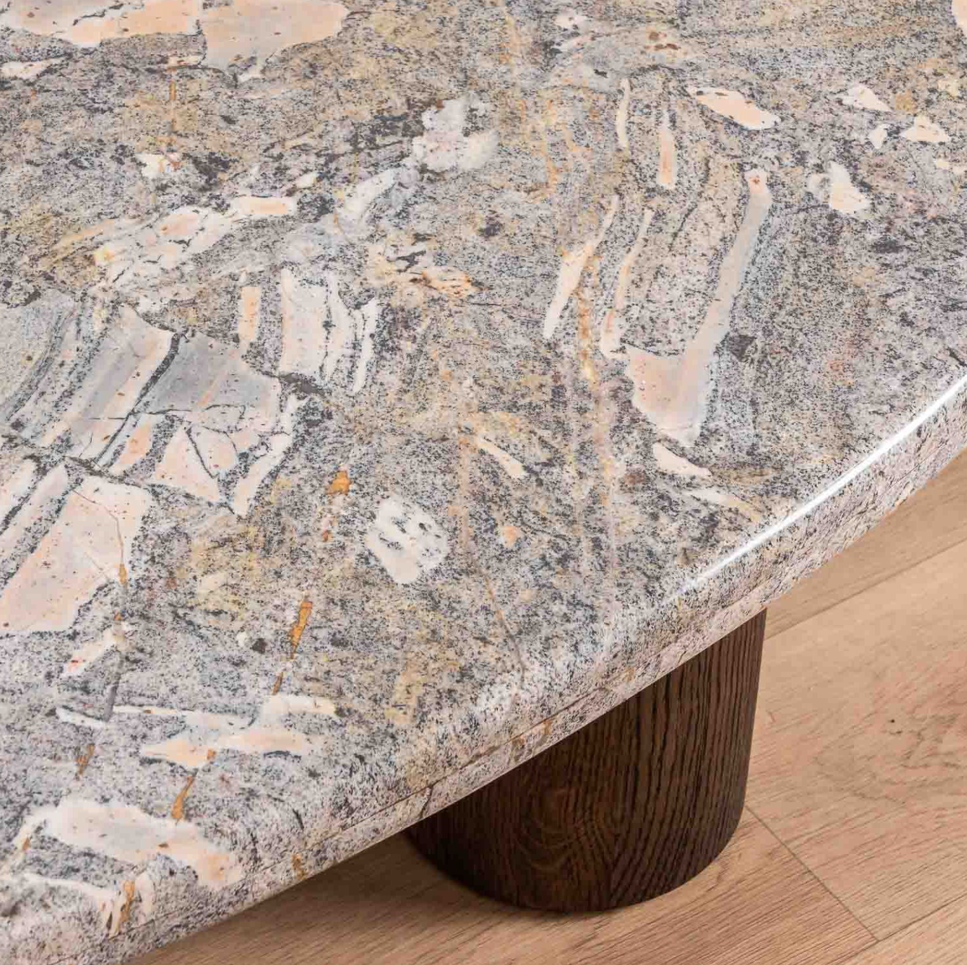 Adina Avocado Coffee Table - marble