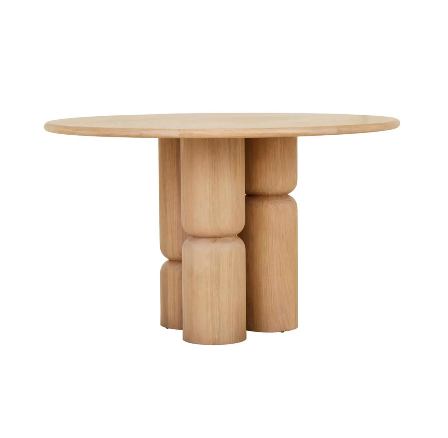 Hourglass Legs Round Dining Table