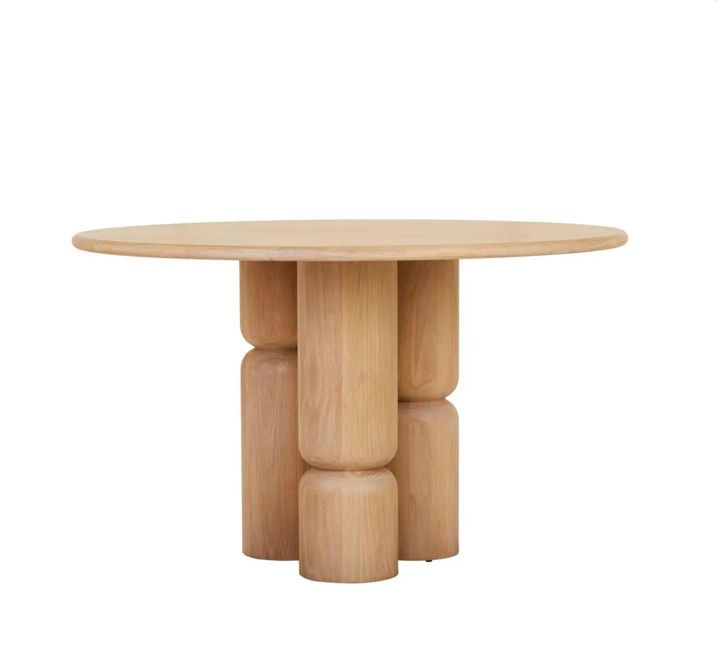 Hourglass Legs Round Dining Table