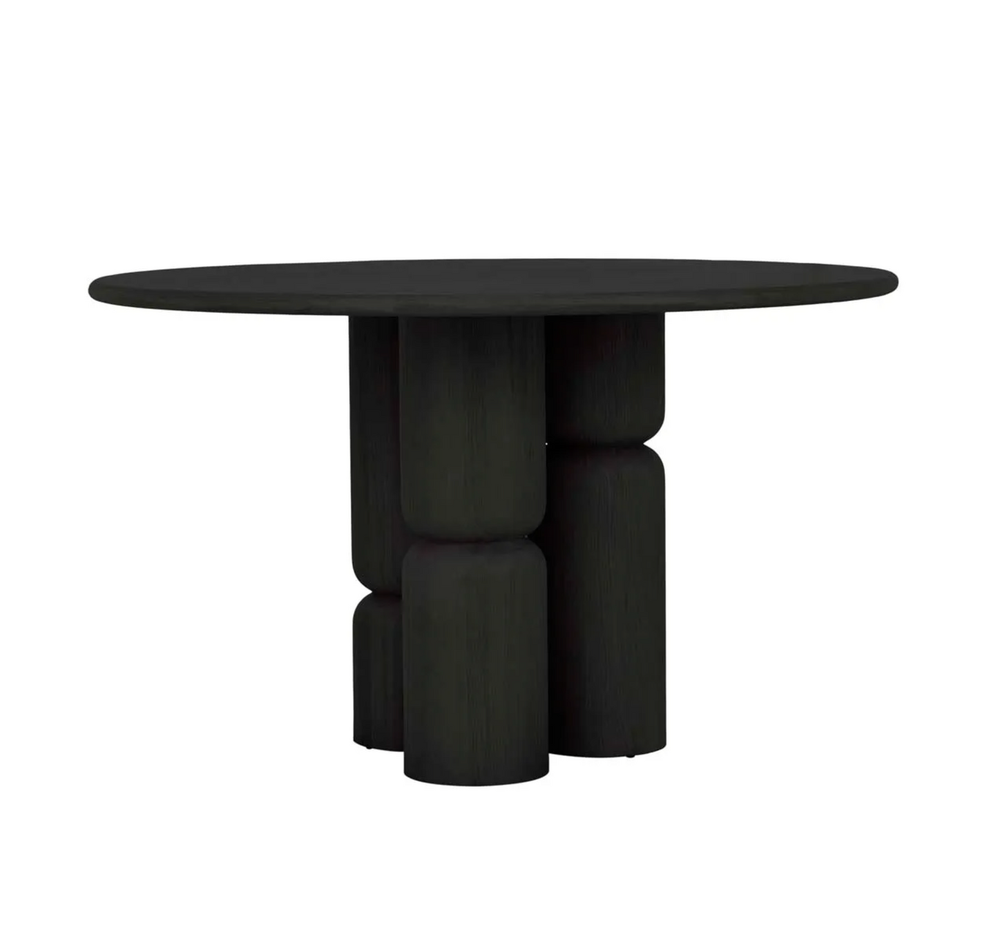 Hourglass Legs Round Dining Table