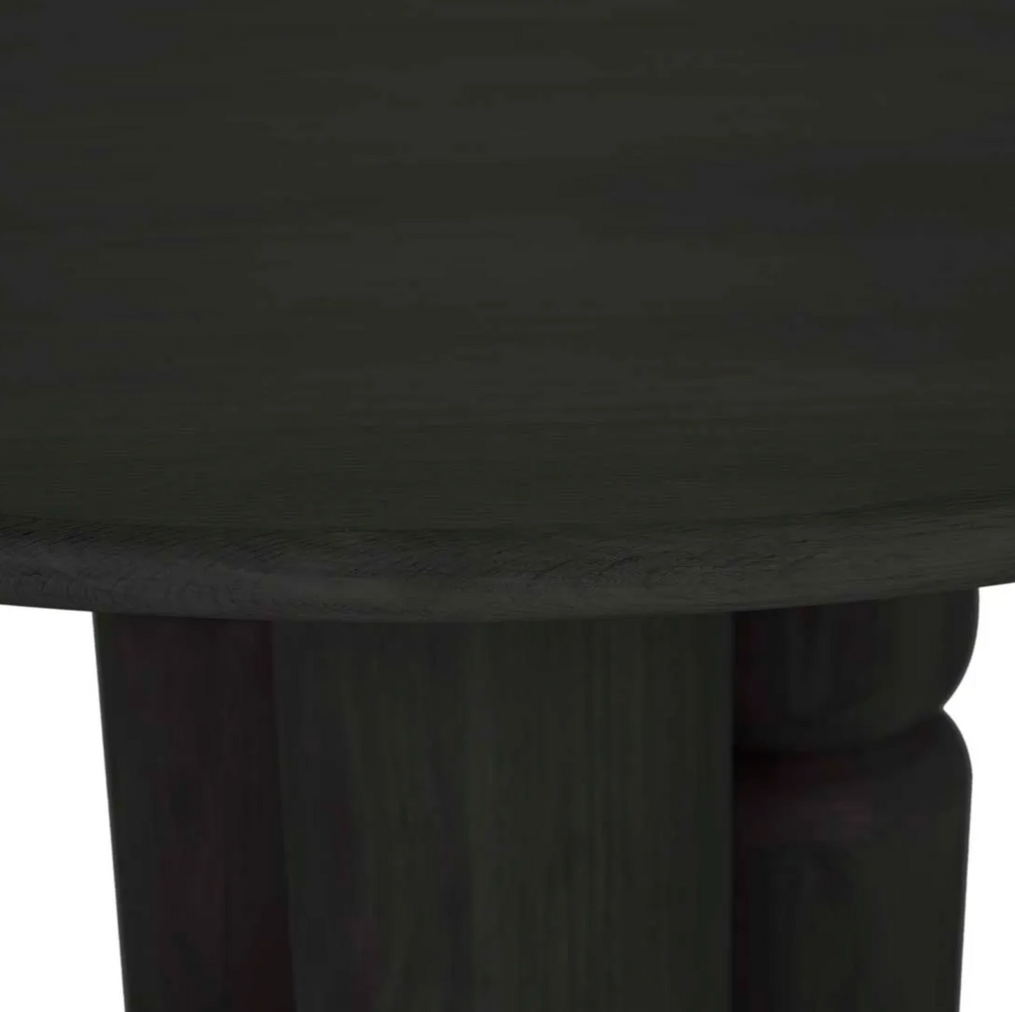 Hourglass Legs Round Dining Table