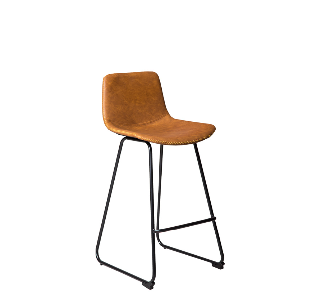Mendel Skid Base Barstool