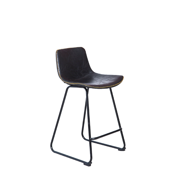 Mendel Skid Base Barstool