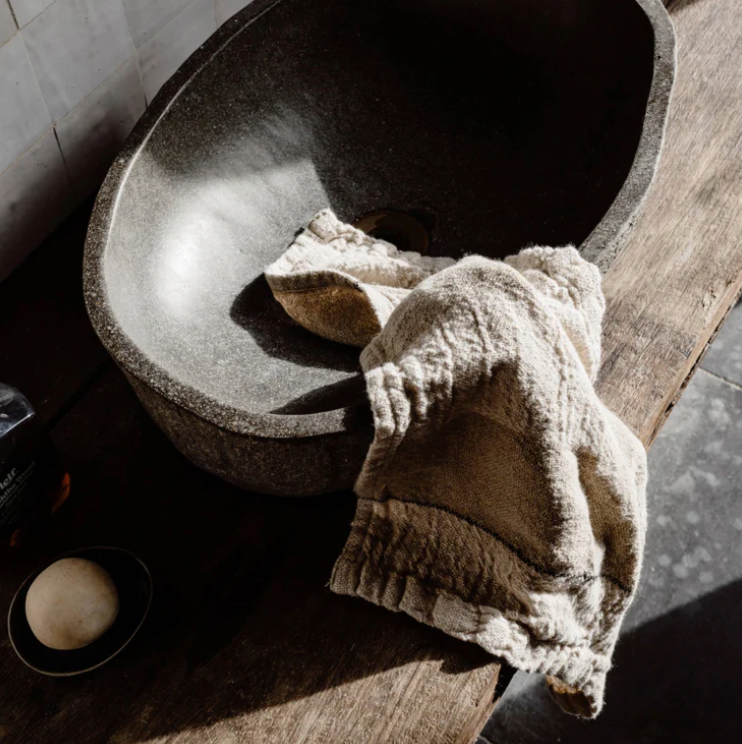 Retreat Linen Hand Towel - Set of 2