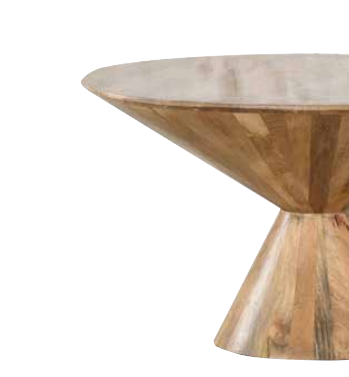 Trike Coffee Table - Natural Timber