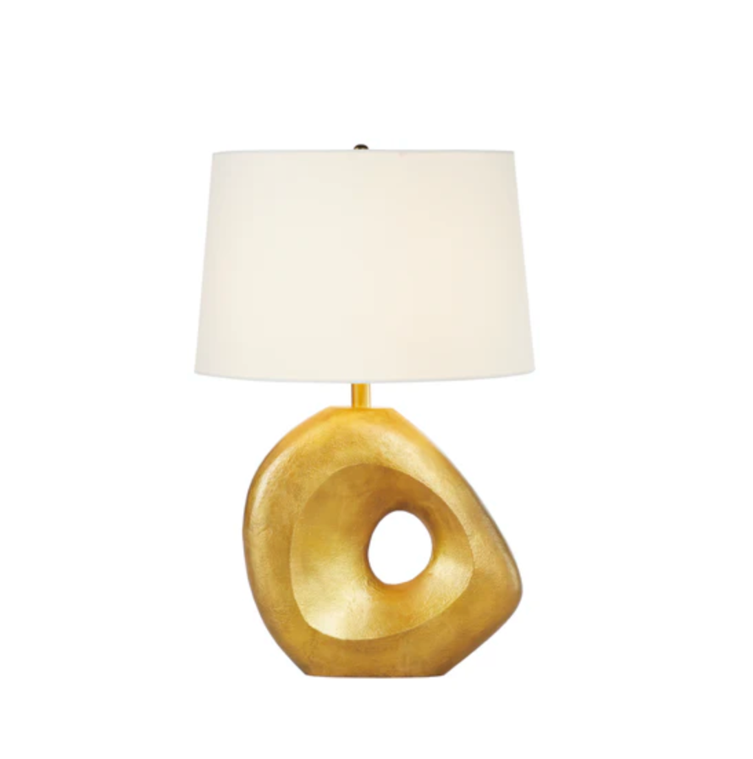 Antique Gold Moulded Aluminium Lamp