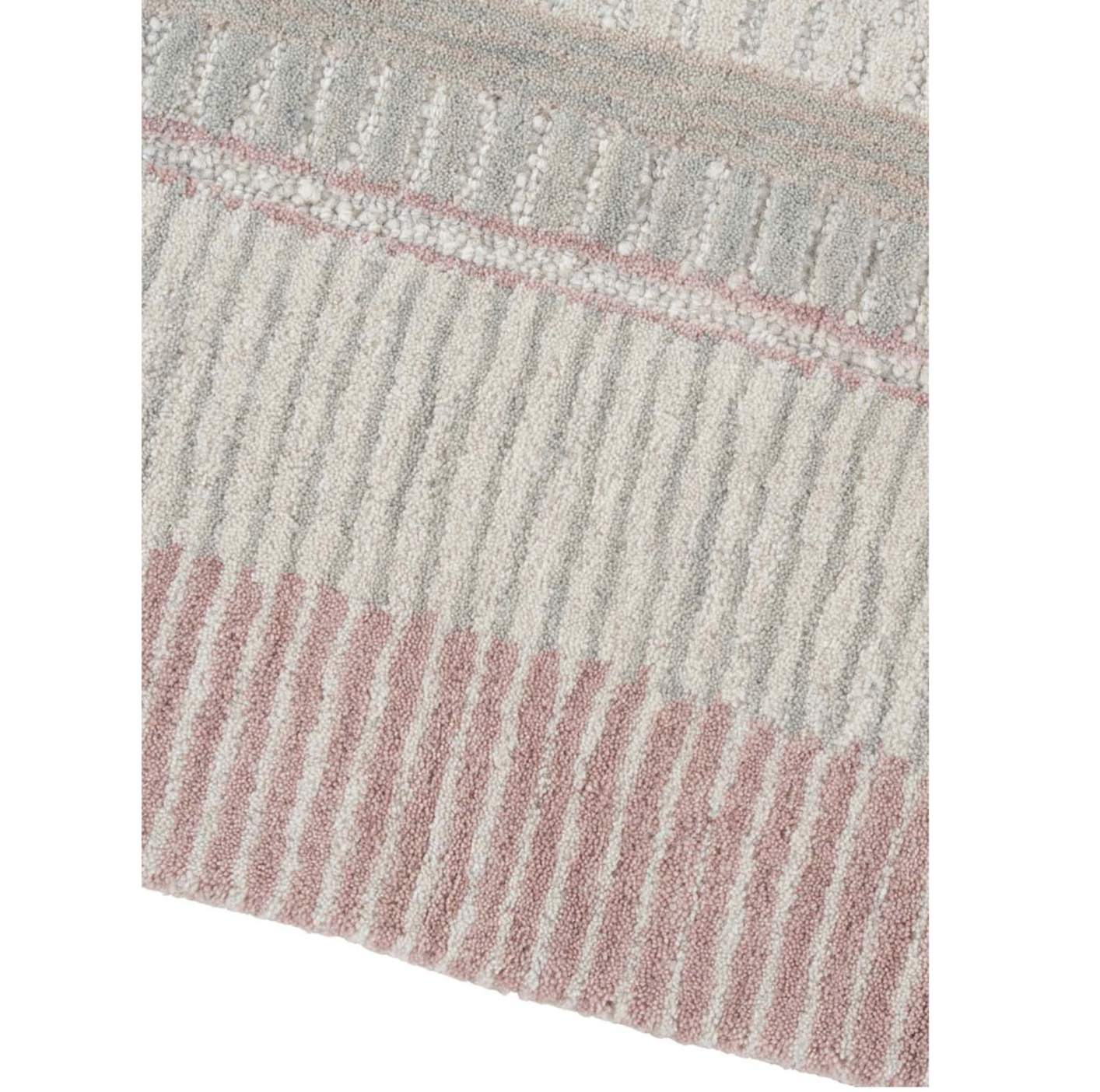 Multi Striped Wool Rug