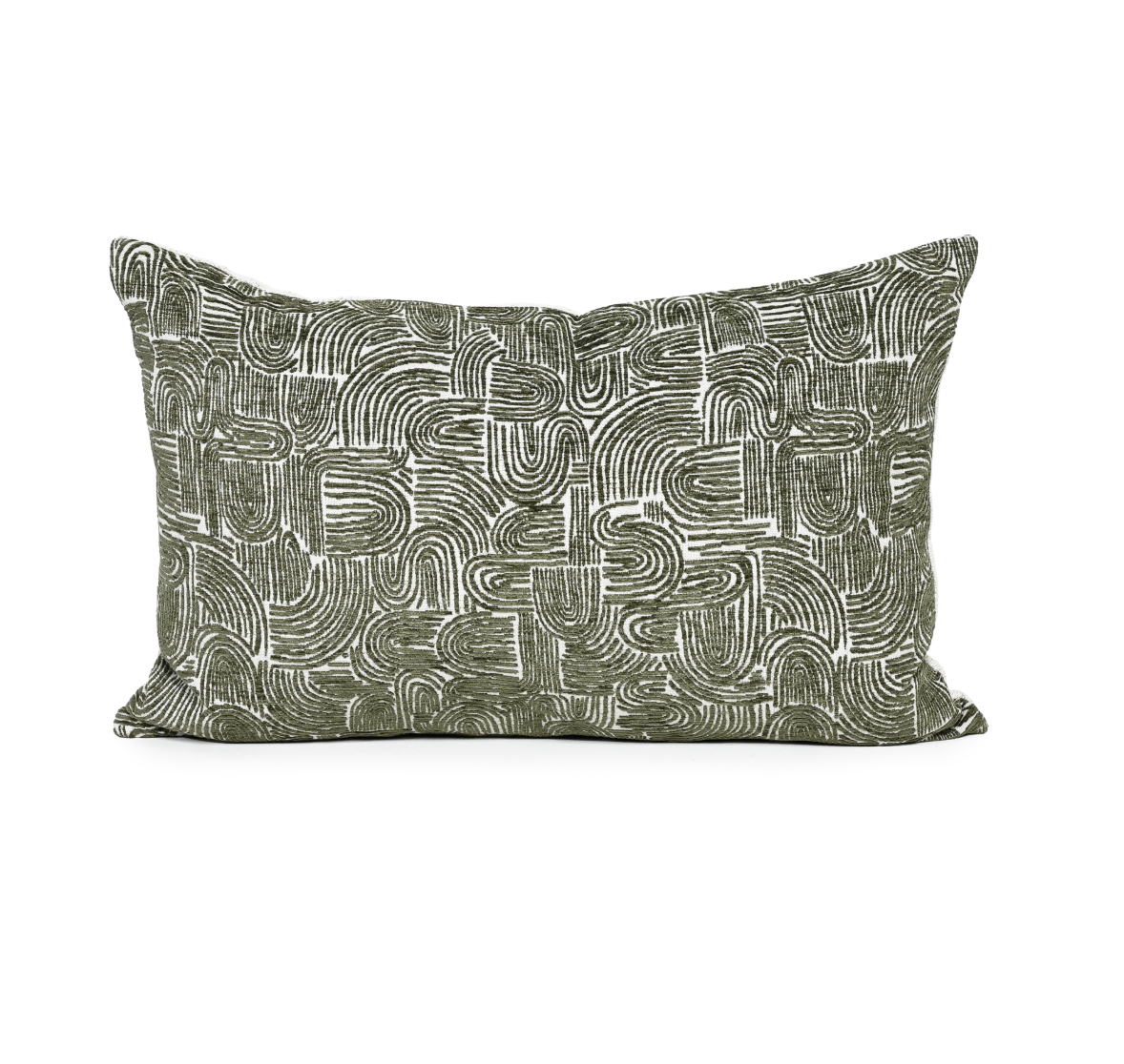 Forest Swirl – Fabric Cushion – 37 X 57