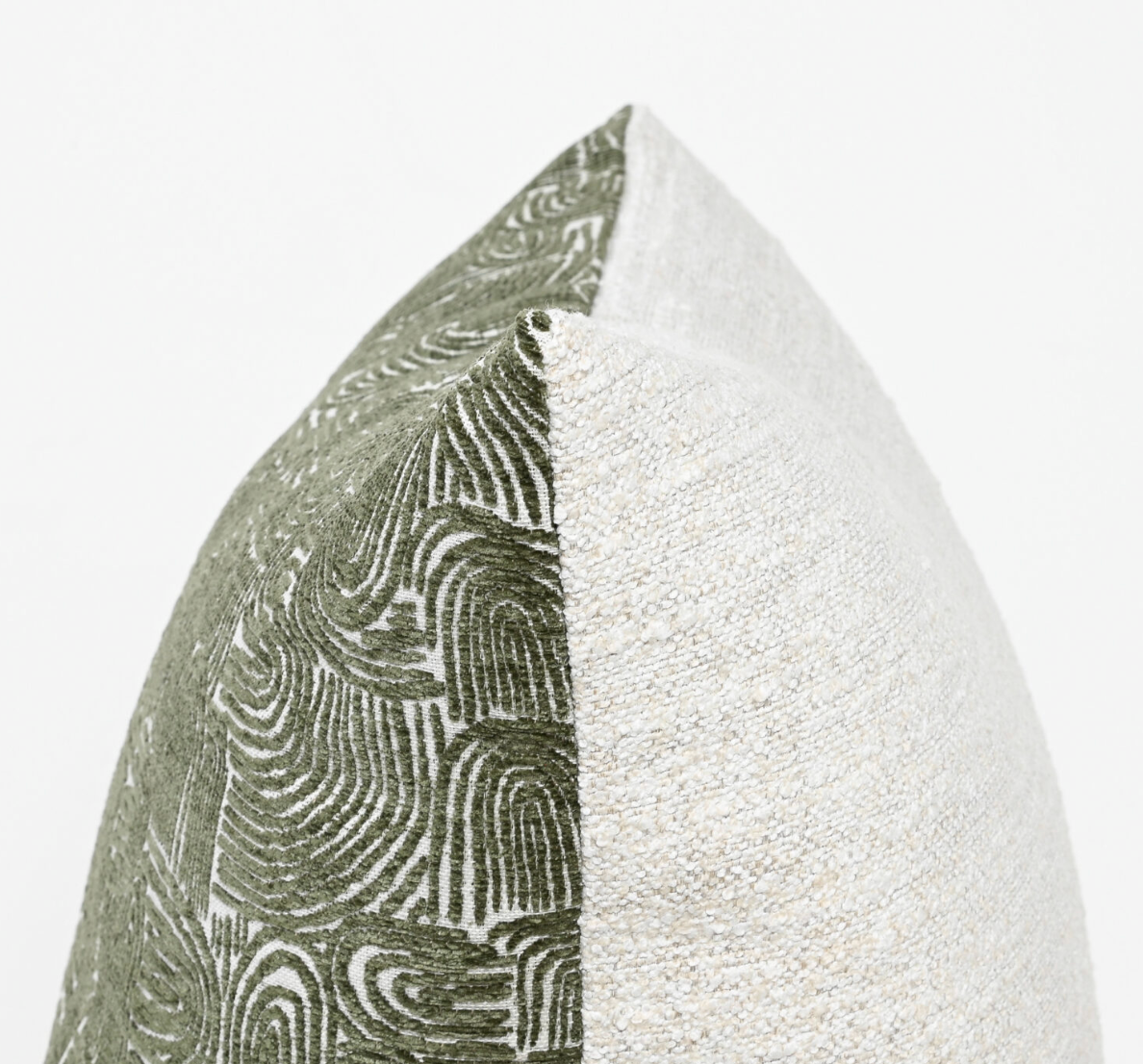 Forest Swirl – Fabric Cushion – 37 X 57