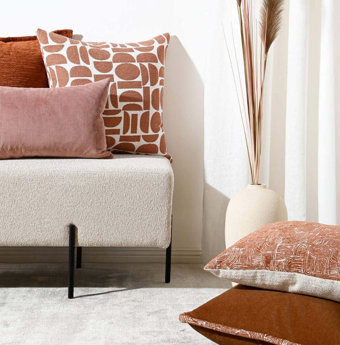Toba Mohair – Fabric Cushion – 37 X 57