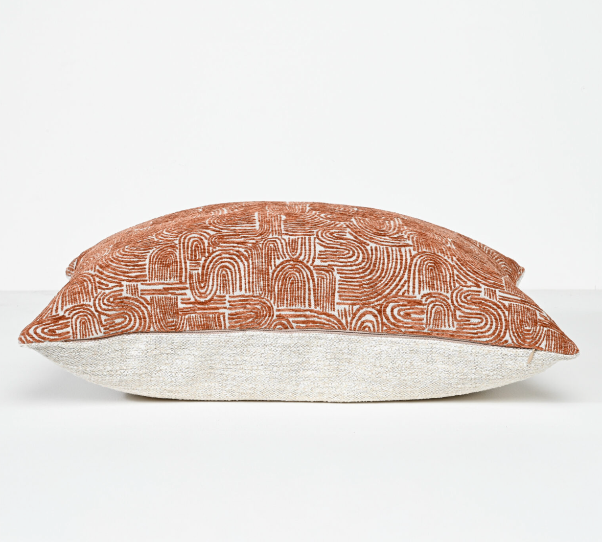 Rusted Swirl – Fabric Cushion – 57 X 57