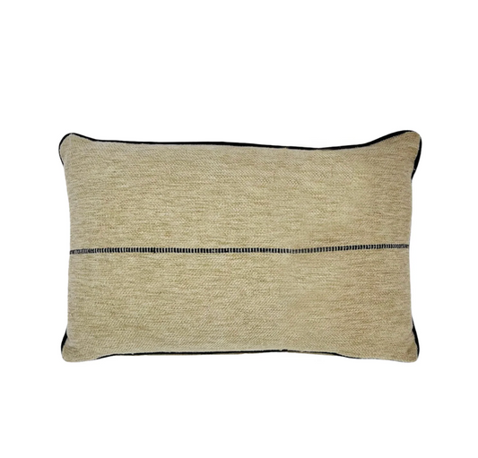 Pointer Cushion 35x55cm Natural & Black Multi