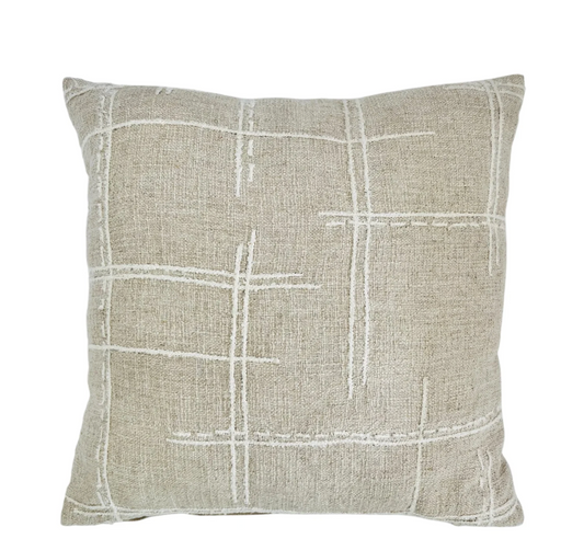 Seraphina Cushion 50x50cm Ivory
