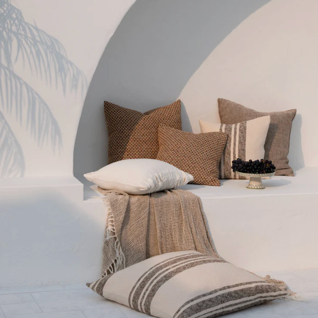 Beehives Dusk Cushion