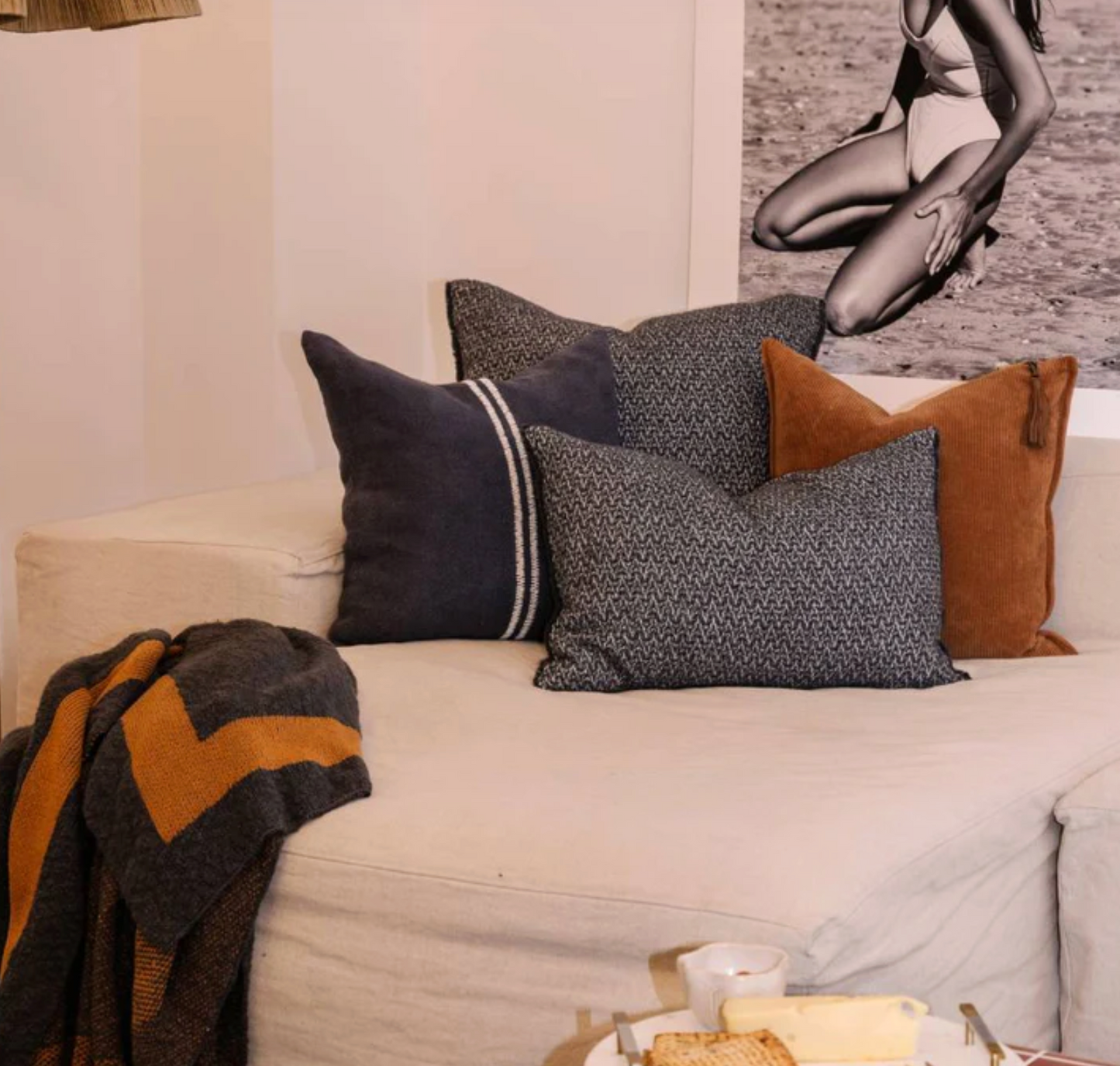 Kennedy Cushion - Midnight