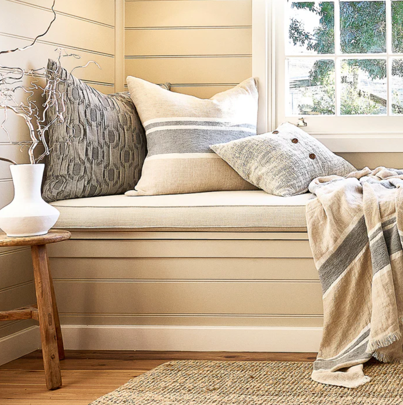 Duck Egg Blue Cushion
