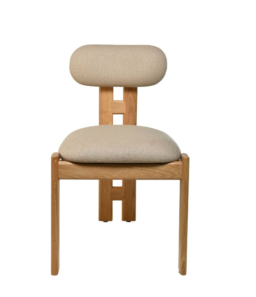 Tanner Double-Beamed Oak Dining Chair
