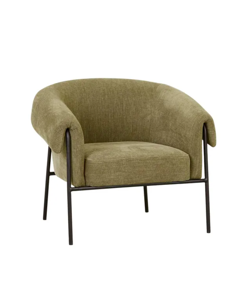 Rounded Curved Occasional Chair