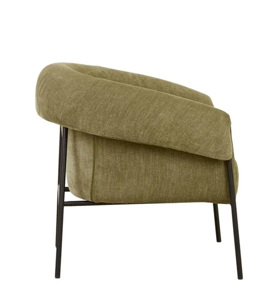 Rounded Curved Occasional Chair